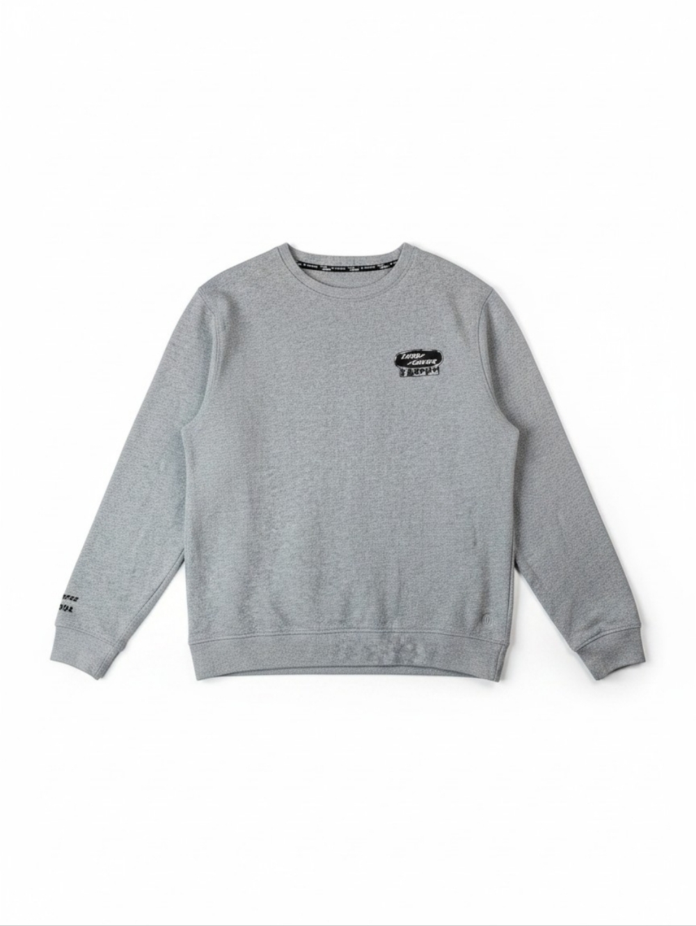 Land Rover Trophy by FatFace Crewneck Sweatshirt Gray Crew Graphic Men’s M